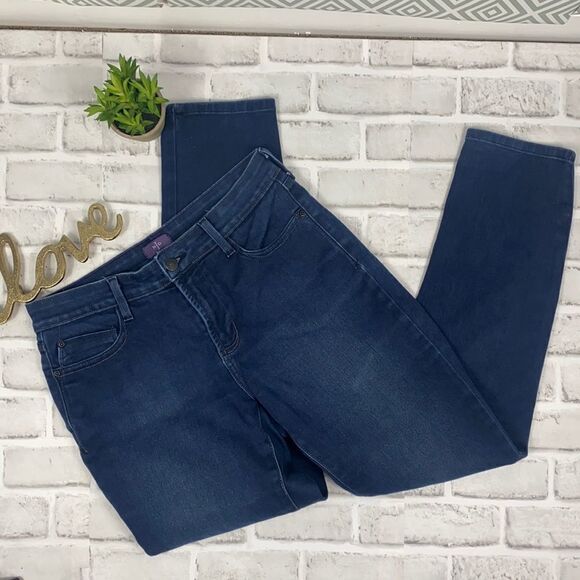 NYDJ Legging Dark Wash Skinny Jeans - Picture 2 of 9
